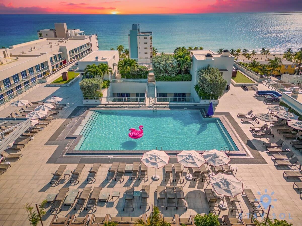 Best Stay - Rooftop Pool & Hot Tub - Hollywood Beach Екстер'єр фото