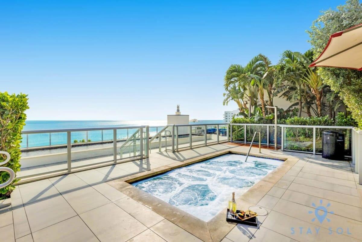 Best Stay - Rooftop Pool & Hot Tub - Hollywood Beach Екстер'єр фото